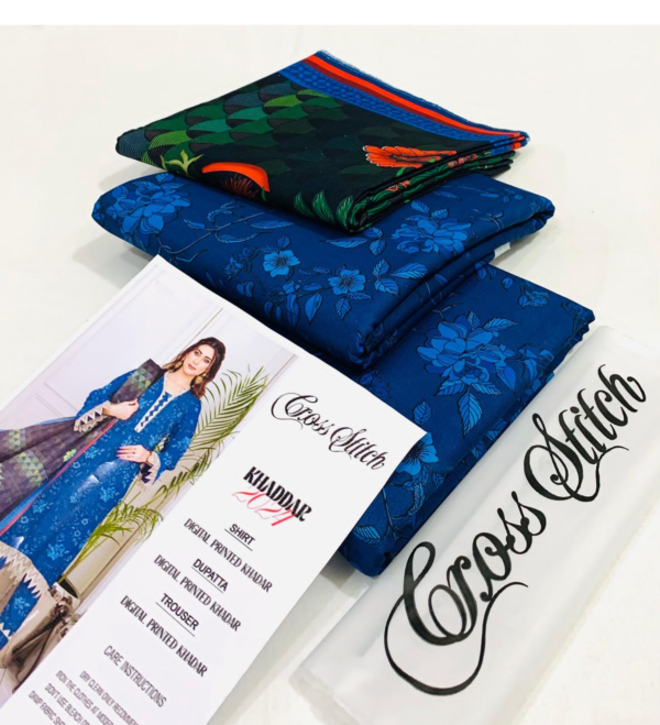 CROSS STITCH KHADDAR 3PC – ORIGINAL